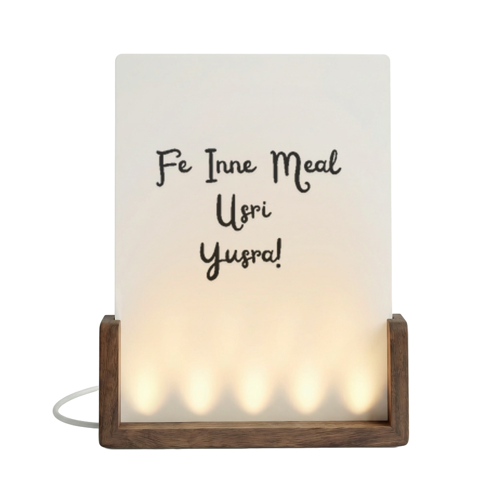 Beleuchteter Bilderrahmen Fe Inne Meal Usri Yusra
